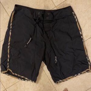 BURBERRY Swim Trunks Black Medium